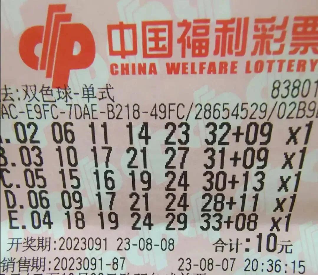 揭秘双色球，中奖号码的奥秘与概率解析双色球彩票中奖号是多少