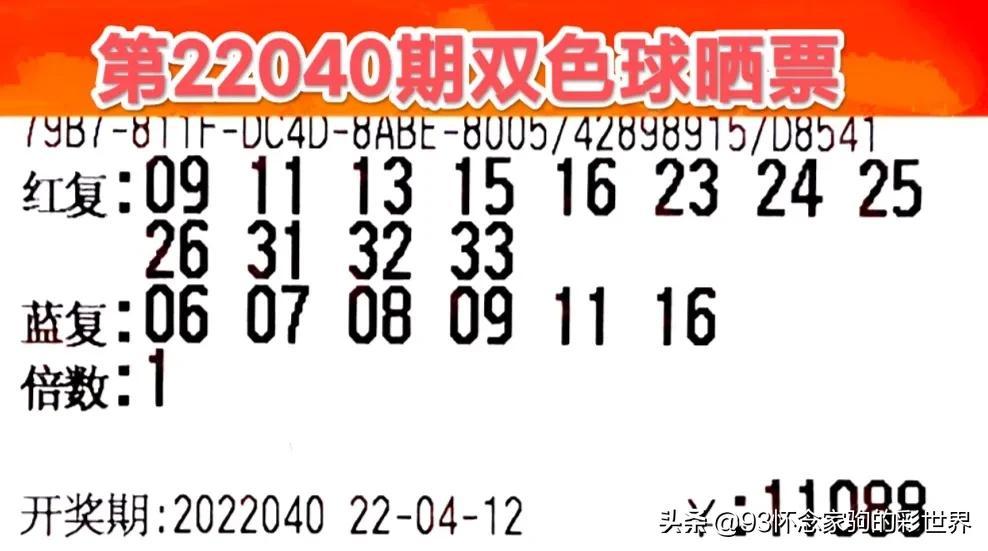 2035年双色球
