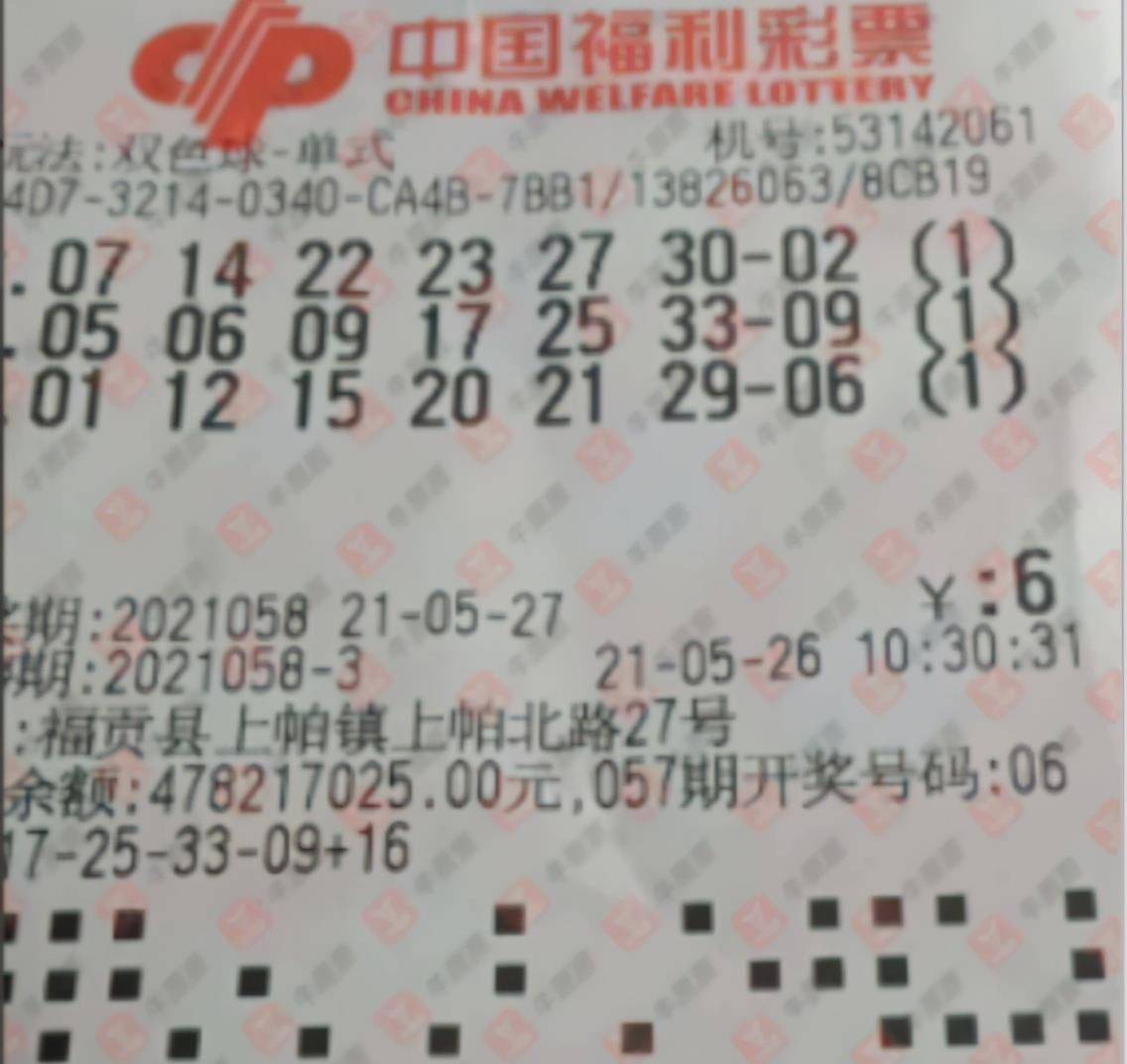 21075期双色球开奖，幸运数字背后的社会与文化意义双色球开奖21043期晒票
